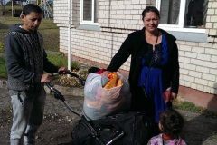Photos from Ilūkstes county. The goods was shared between seven parishes.
